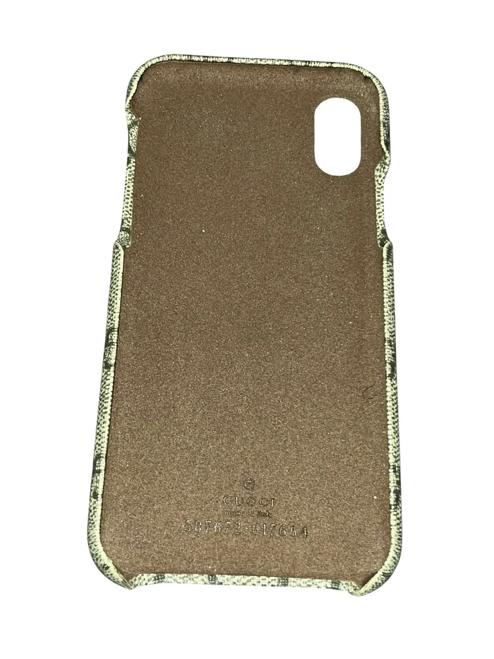 Gucci Ophidia GG Supreme iPhone X/XS case.